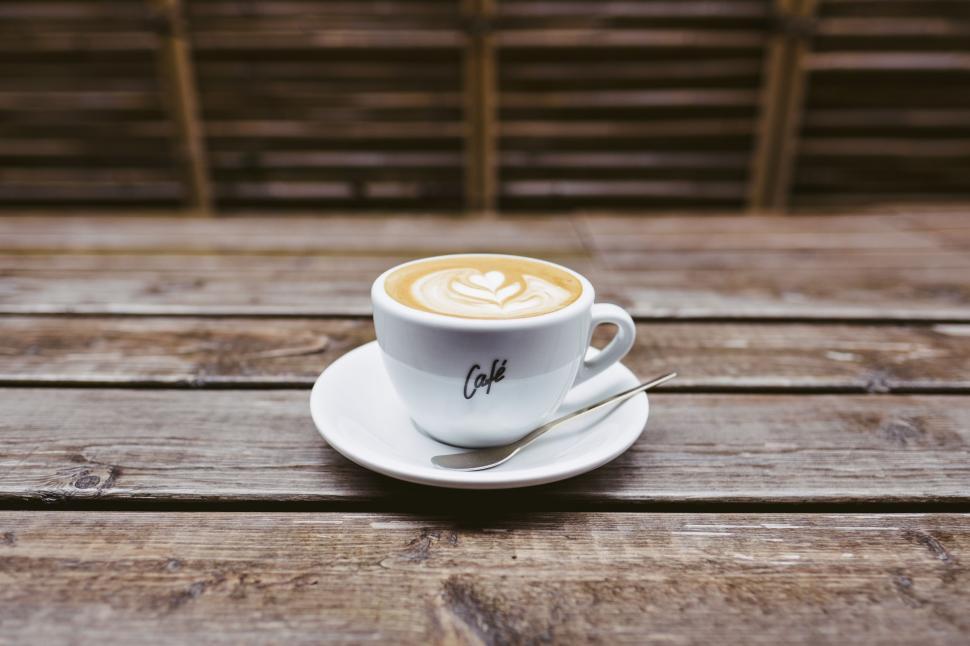 Free Image of Latte Coffee 