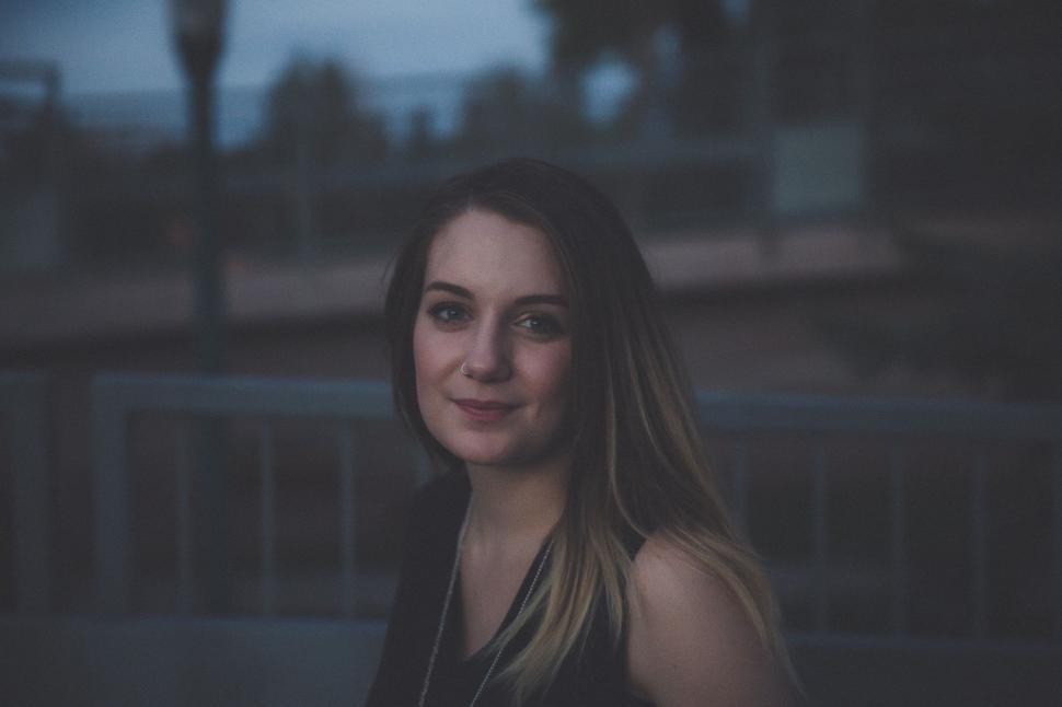 Free Image of Smiling Caucasian Woman 