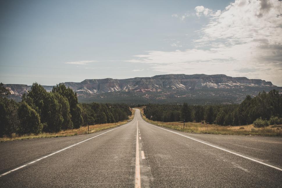 Free Image of Empty Highway 