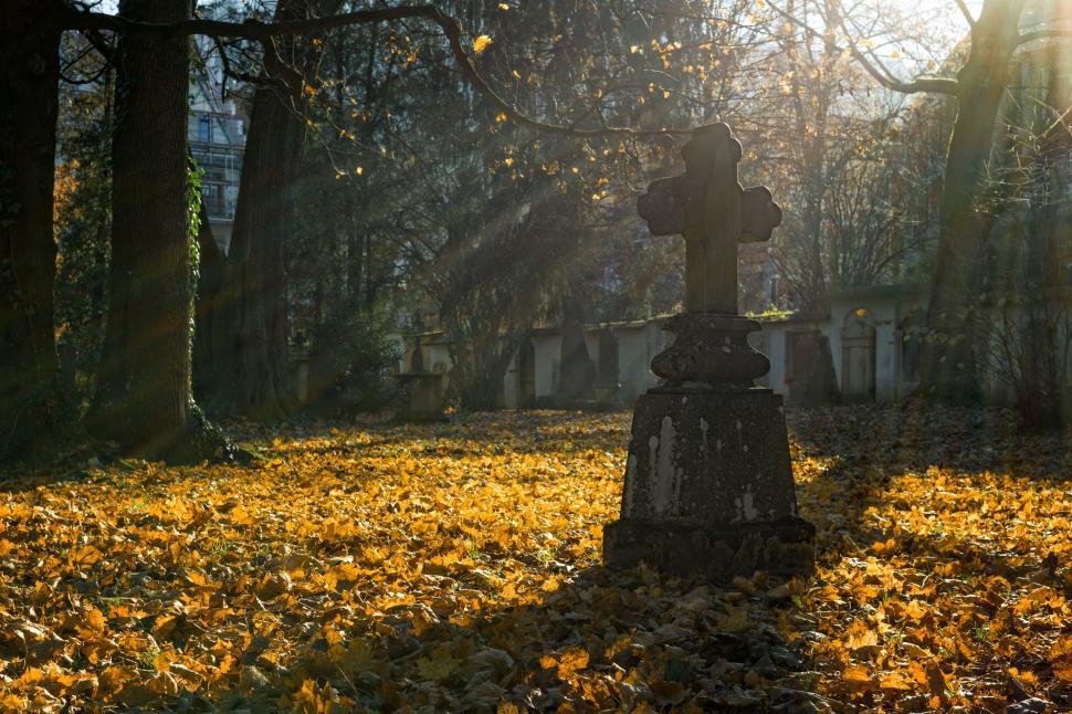 Free Image of Grave Cross  