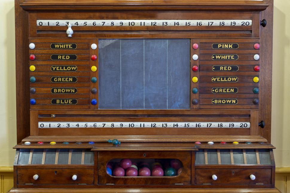 Free Image of Scoring Cabinet 