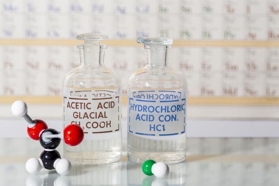 Free Image of Acids and chemical structures 