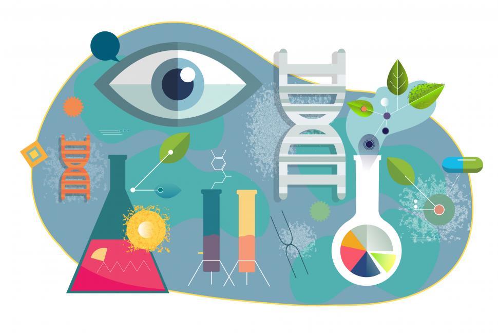 Free Image of Scientific Research Concept - Biomedical Research - Biotechnolog 