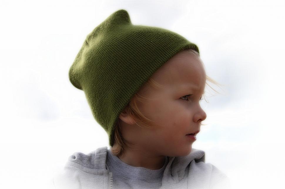 Free Image of Portrait of Little Caucasian Boy - looking away  