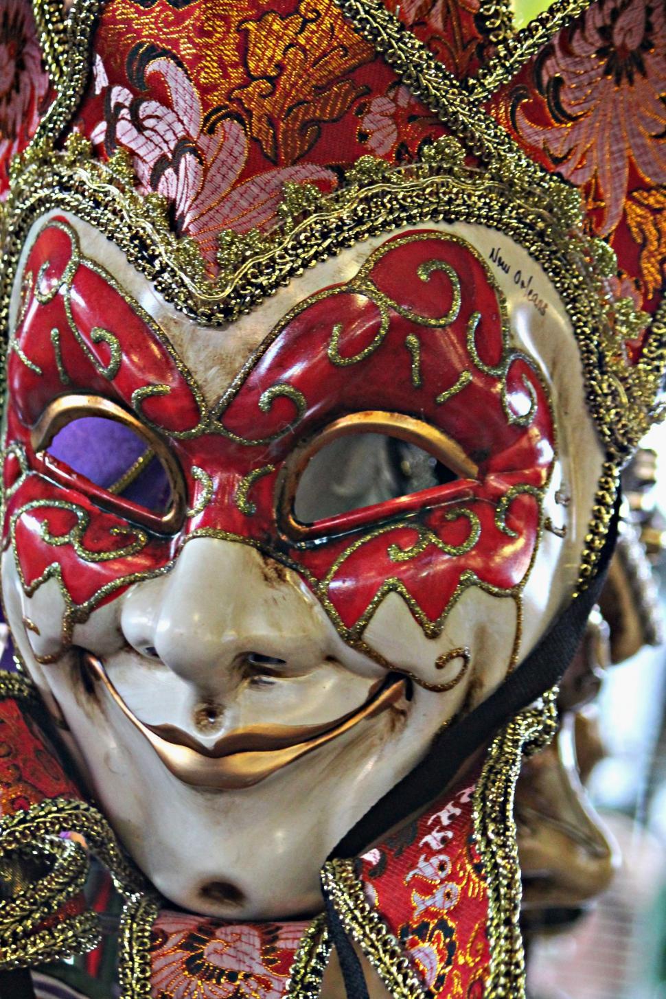Free Image of Mardi Gras Mask 