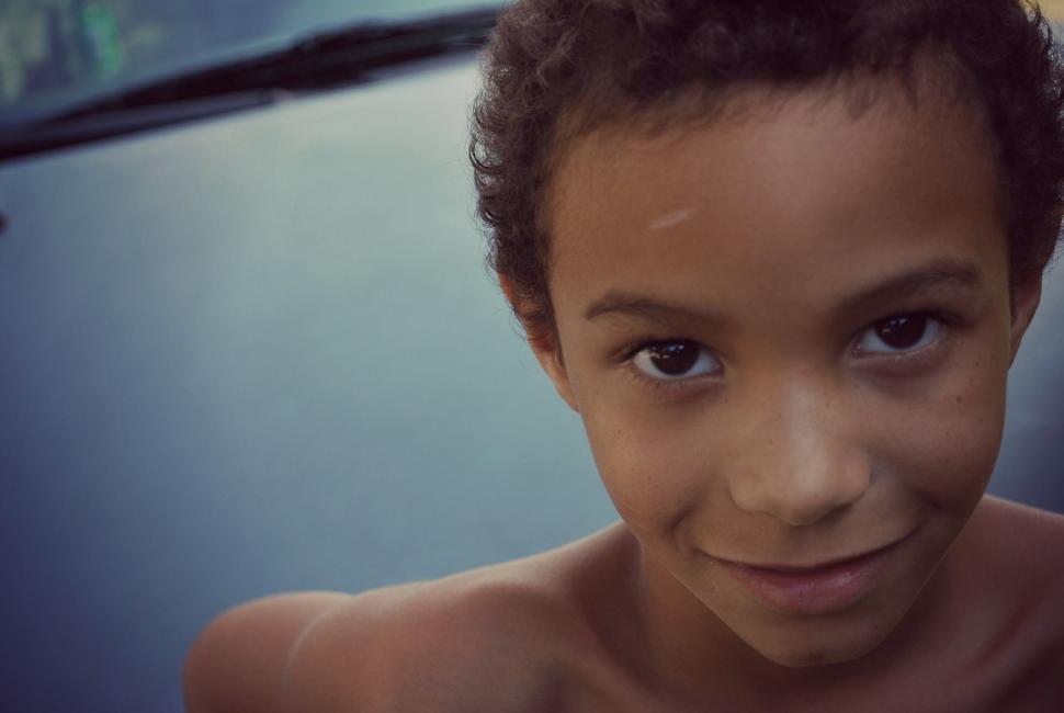 Free Image of Portrait of little boy  
