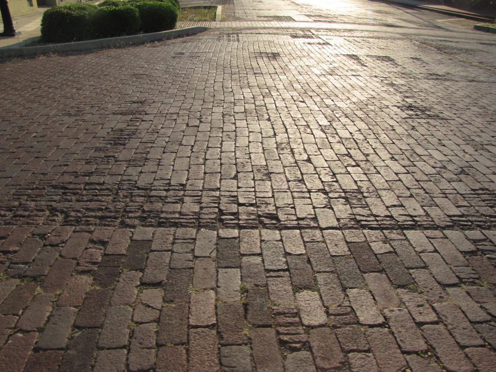 Free Image of Brick pavement 