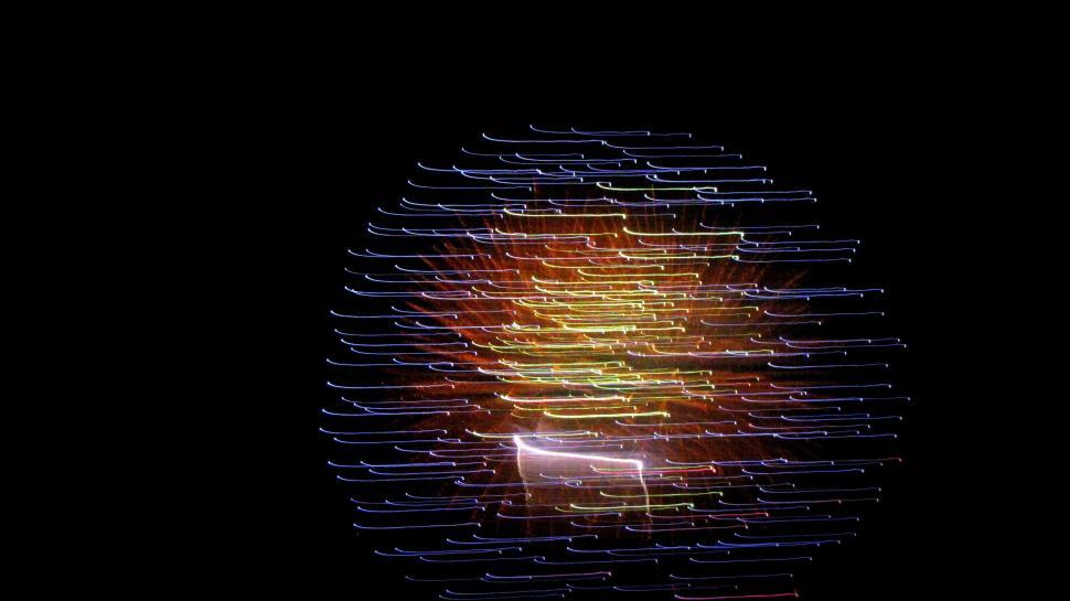 Free Image of Colorful Fireworks in Sky 