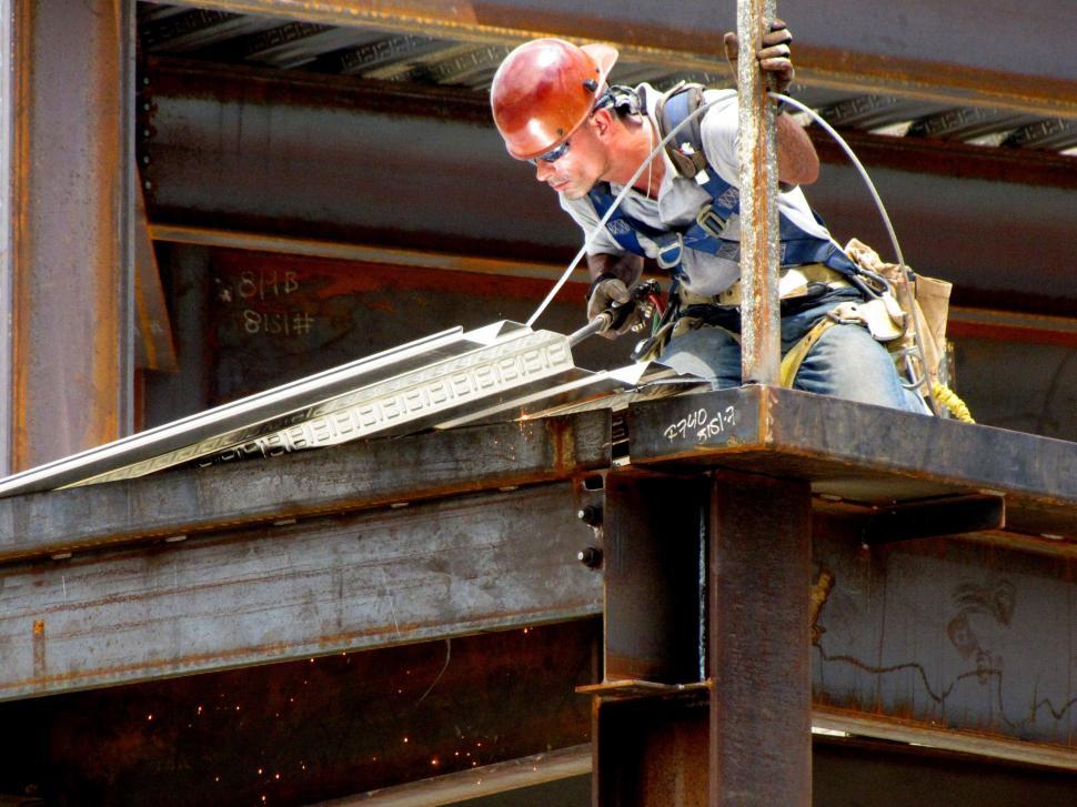 Free Image of Welder at work 