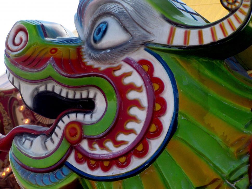 Free Image of Dragon ride - Amusement Park 