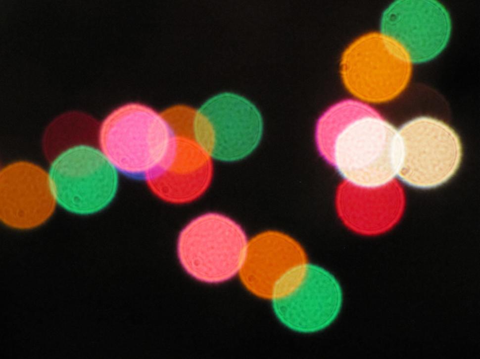 Free Image of Blurred Lights 