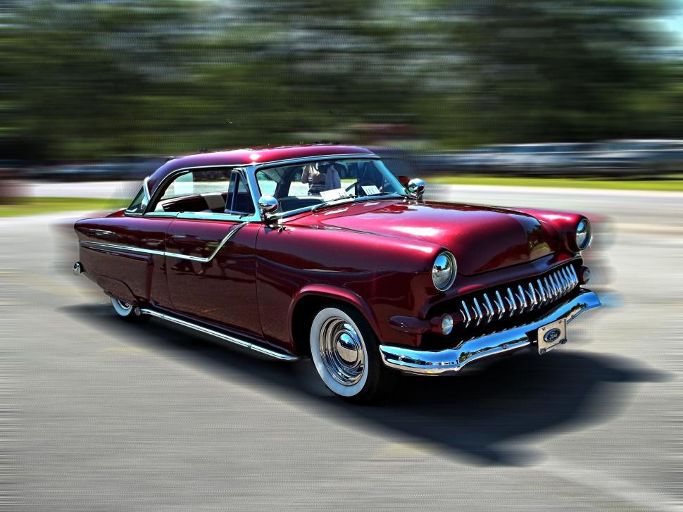 Free Image of Old Ford Car  