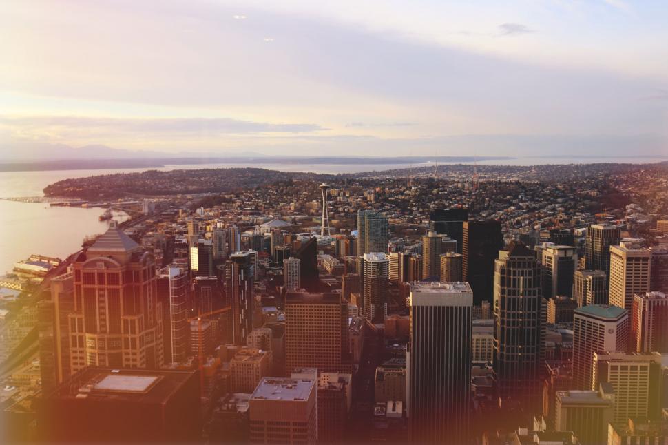 Free Image of Skyscrapers of Seattle  