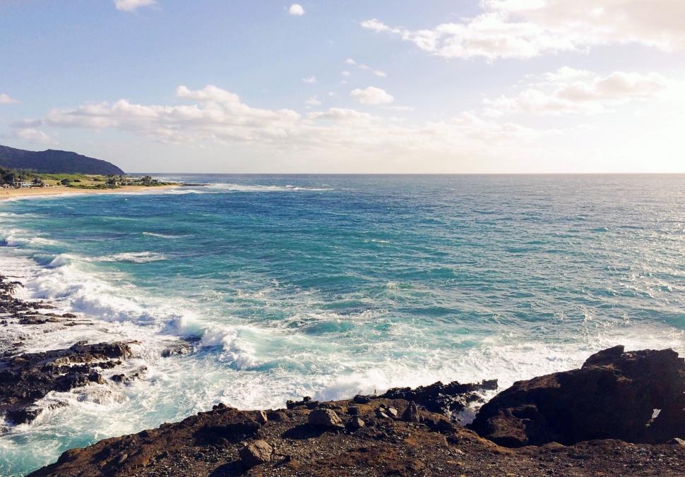 Free Image of Beach and Sky - Hawaii 