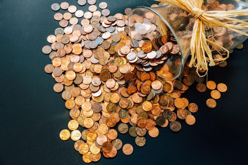 Free Image of American Coins  