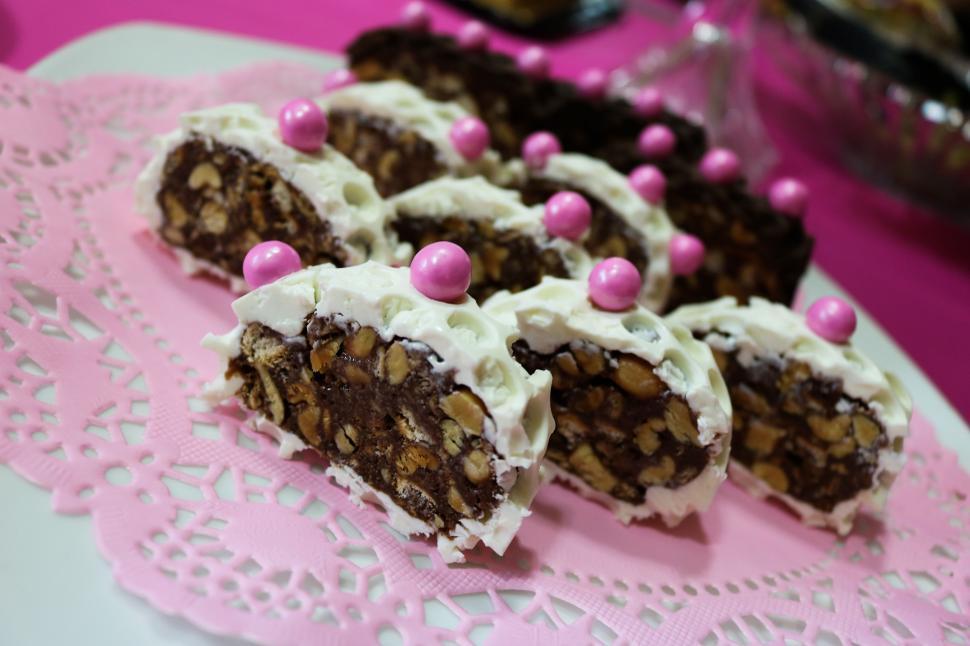 Free Image of Chocolate Pastries  