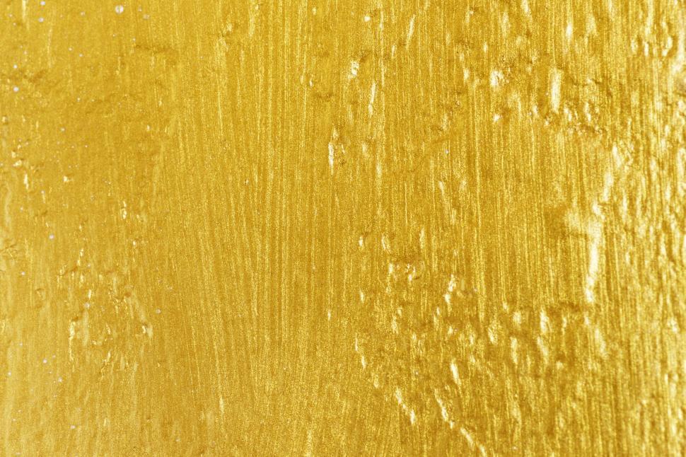 Free Image of Abstract golden paint texture 