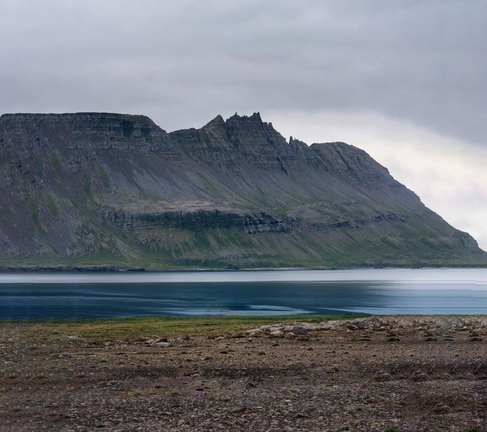 Free Image of Majestic Mountain Overlooking Lake 