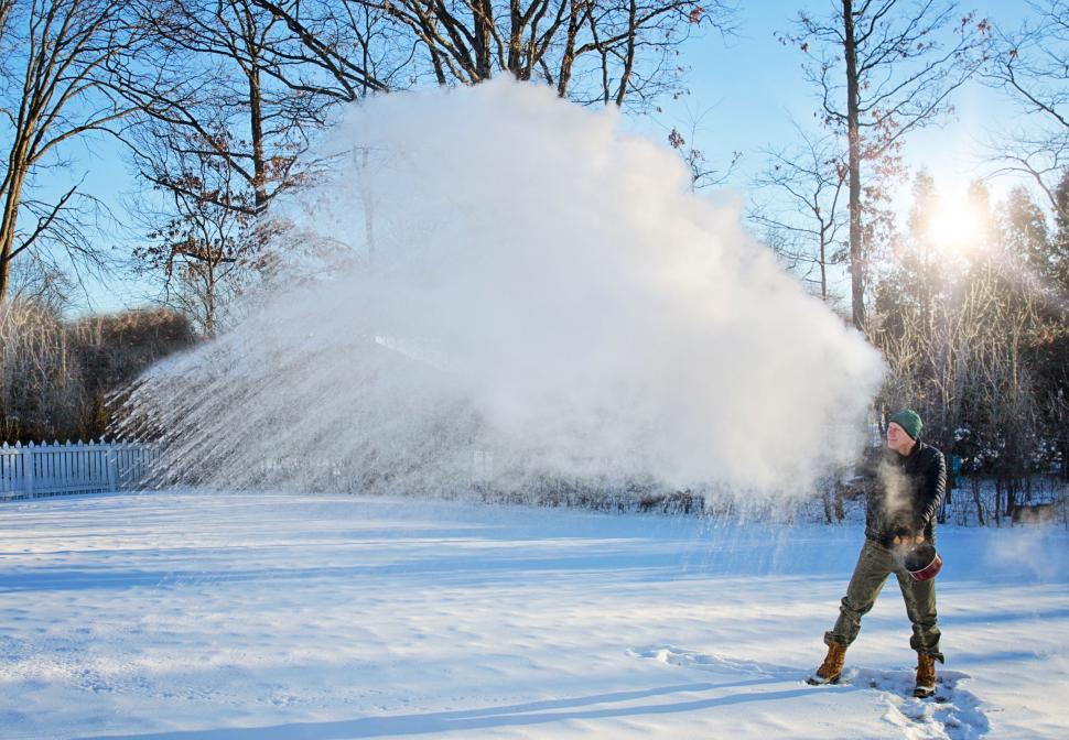 Free Image of Man Doing Mpemba Effect 