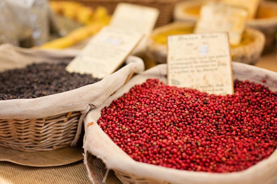 Free Image of Red Seeds  