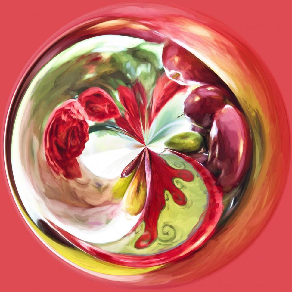 Free Image of Sparkling Christmas Bulb - Macro  
