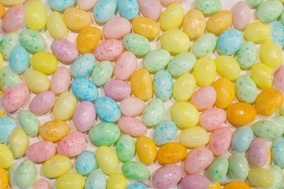 Free Image of Easter Jelly Bean Candies 