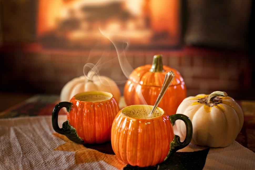 Free Image of Pumpkin spice latte 