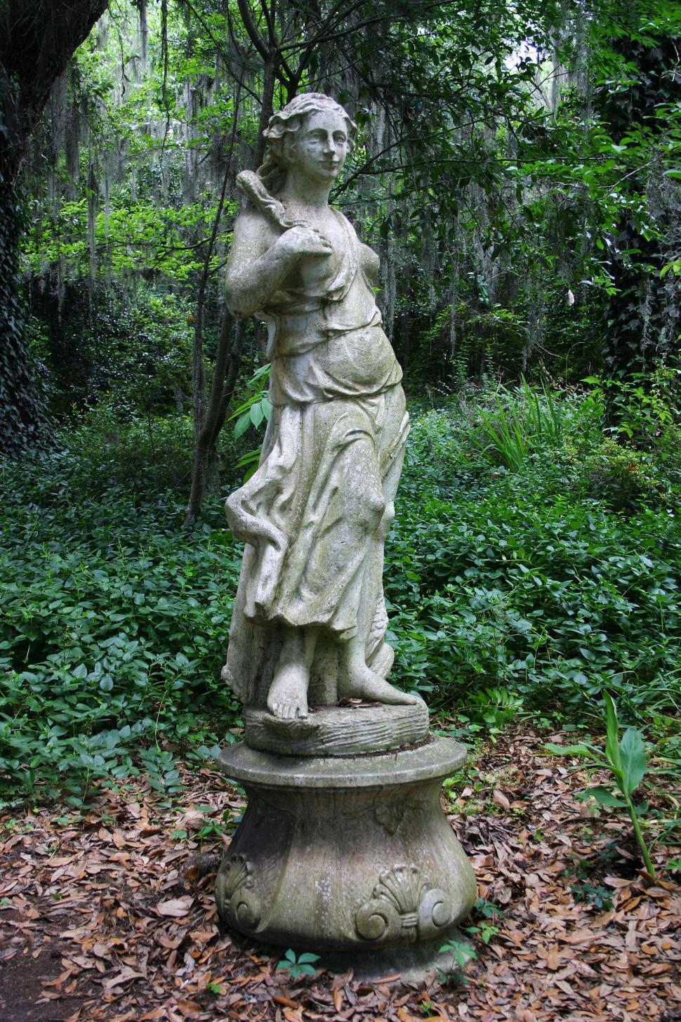 Free Image of female garden art 