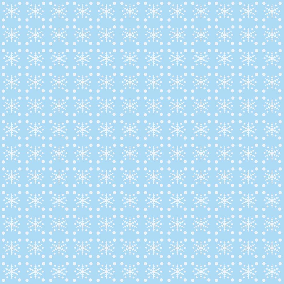 Free Image of Snowflakes - Wrapping Paper 