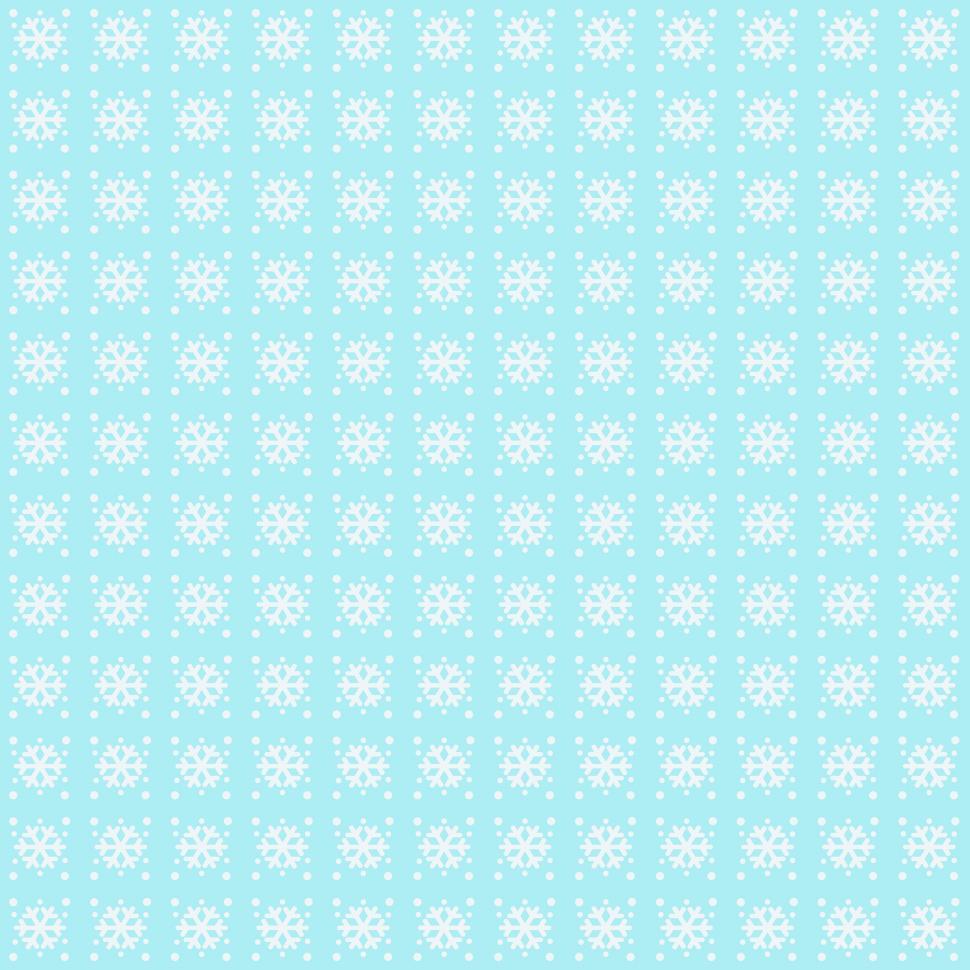 Free Image of Snowflakes Gift Paper  