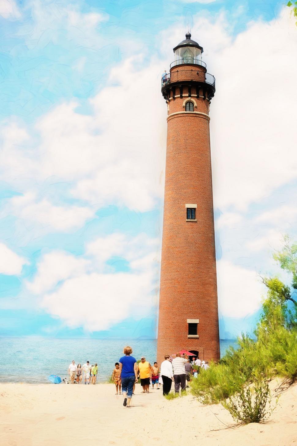 Free Image of Little Sable Point Lighthouse 