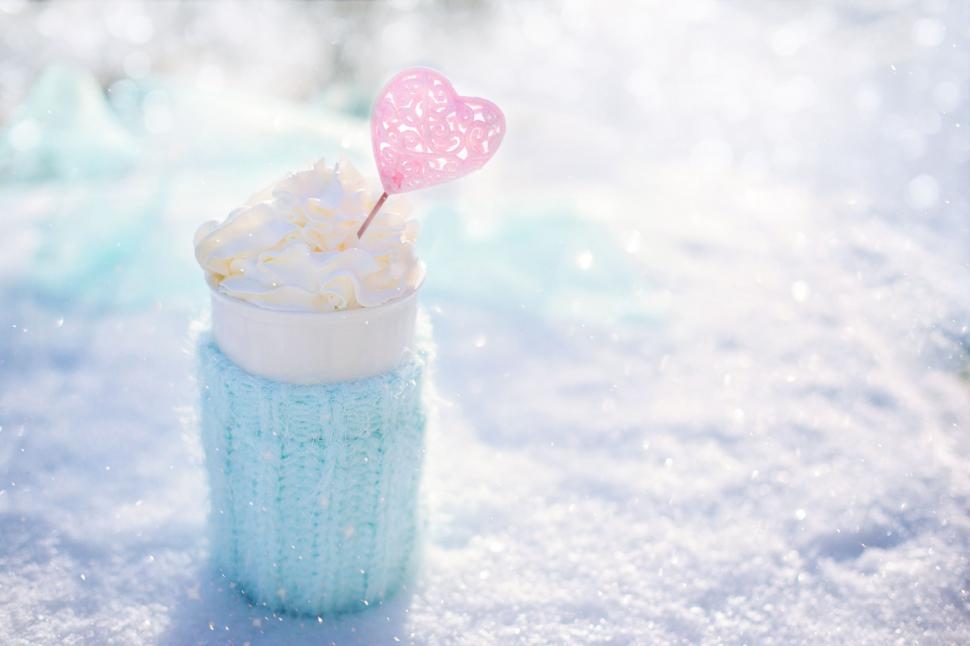 Free Image of Coffee with whipped cream 