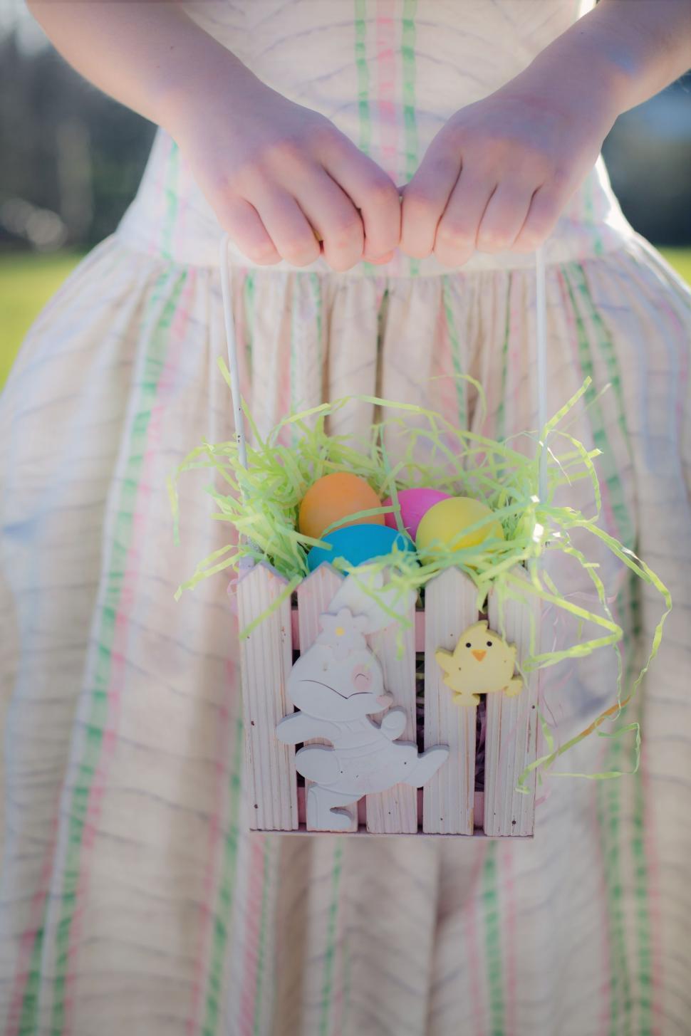 Free Image of Easter basket 