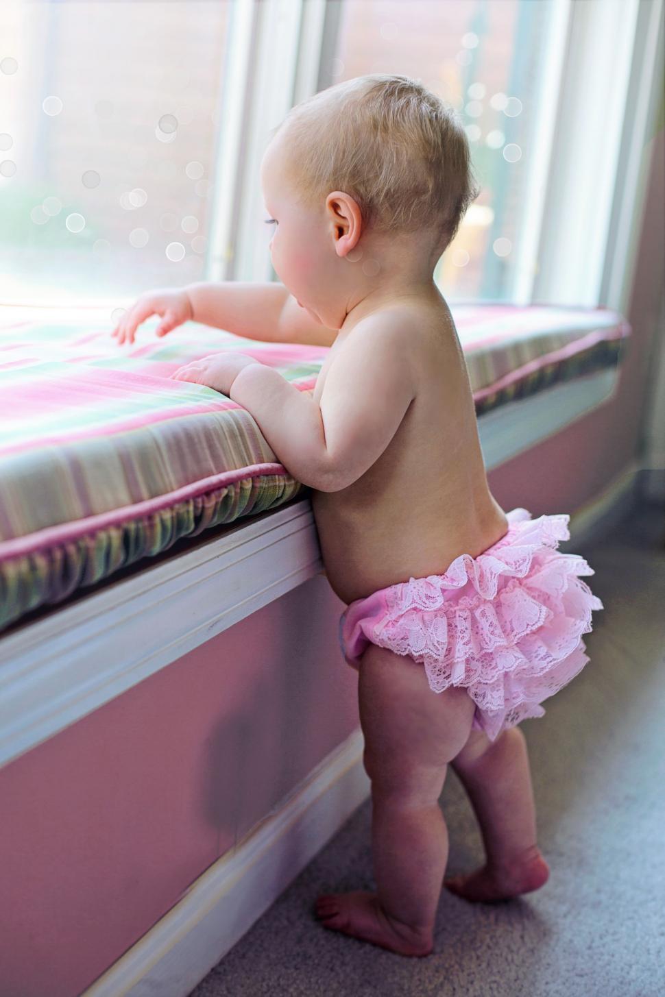 Free Image of Little Baby Girl  
