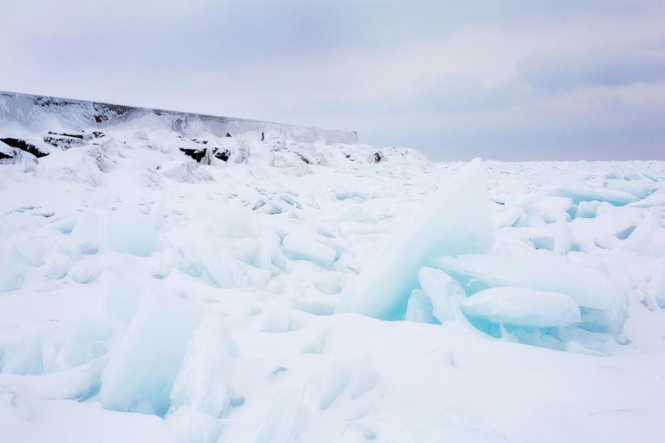 Free Image of Frozen Lake  
