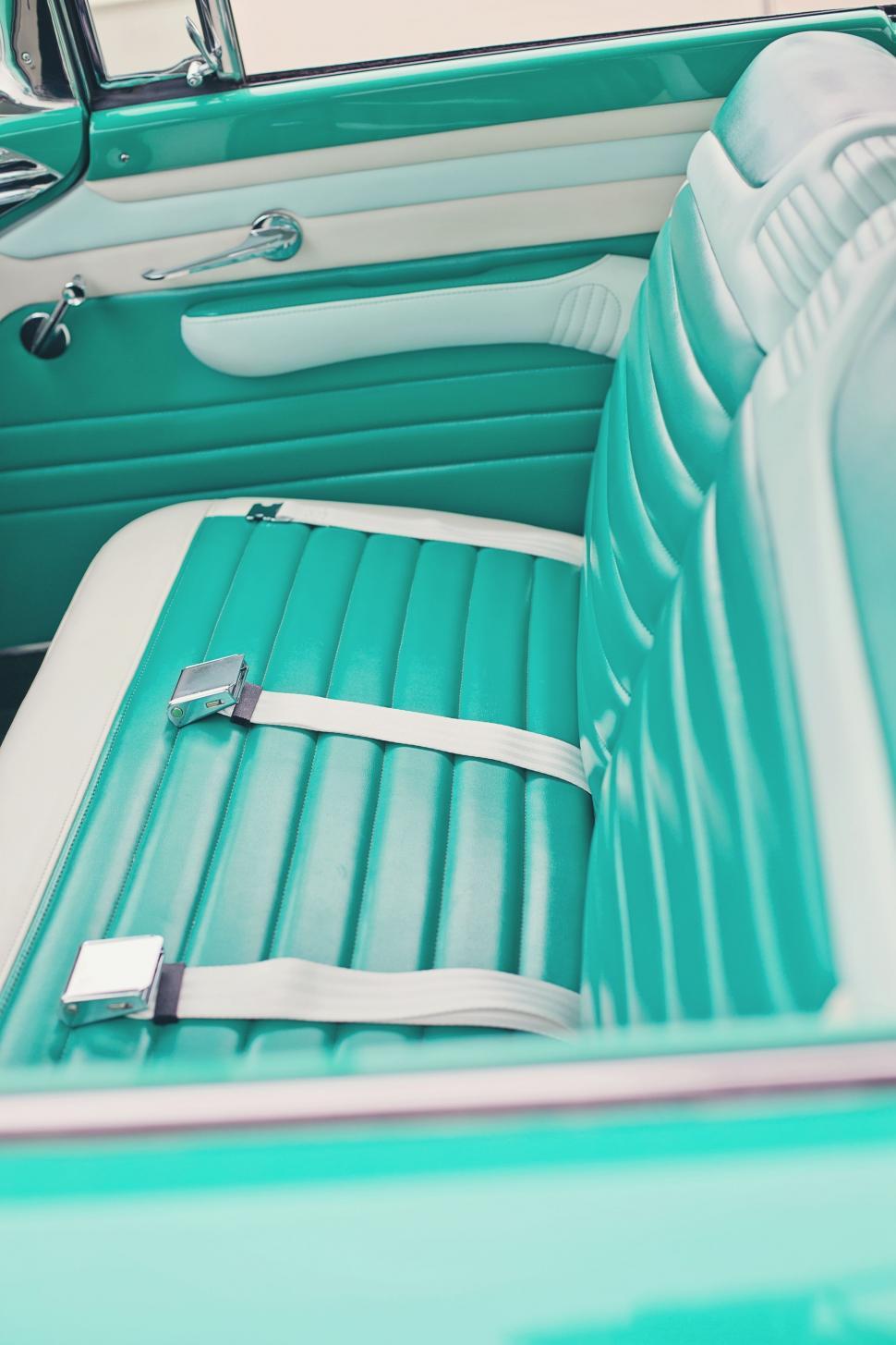 Free Image of Vintage Car - Interiors  