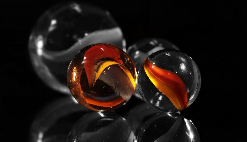 Free Image of Orange marbles (Toy) 