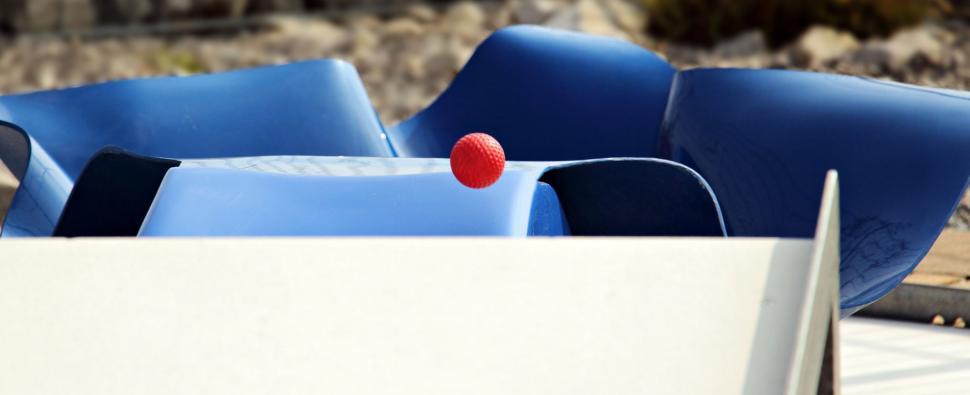 Free Image of Red Golf Ball 