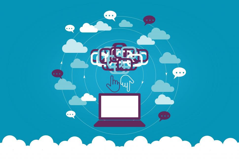 Free Image of Cloud Technology - Virtual Cloud  