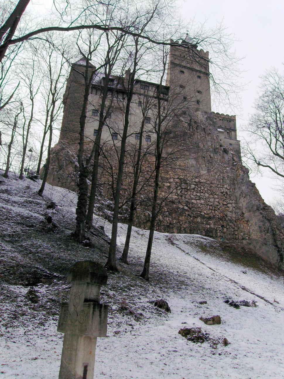 Free Image of Old medieval castle from Romania 