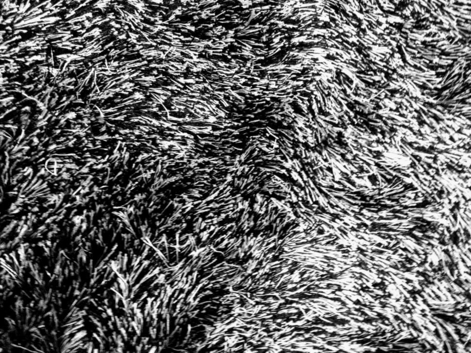 Free Image of Black white thick rug texture  