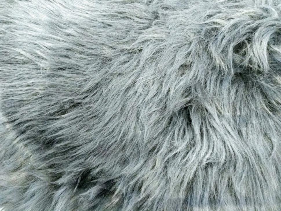 Free Image of Sheepskin rug texture  