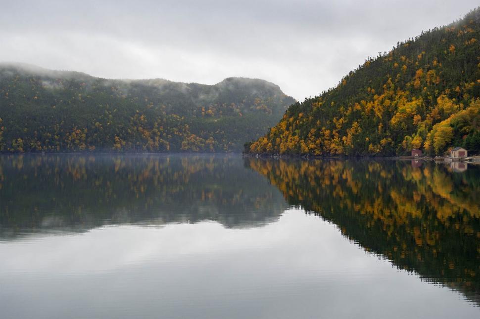 Free Image of Morning reflection 