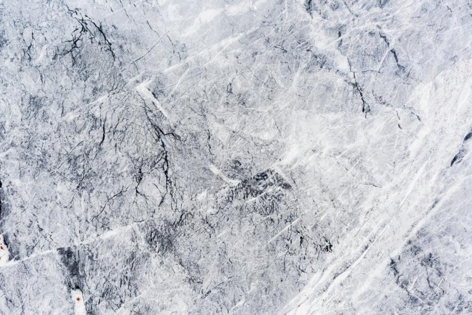 Free Image of White and grey marble abstract texture 