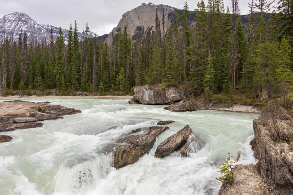 Free Image of Alpine river 