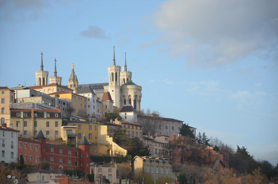Free Image of Old town architecture in France  