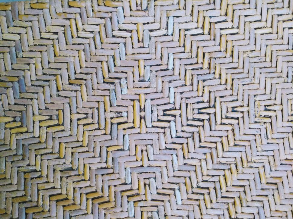 Free Image of Rattan Texture  