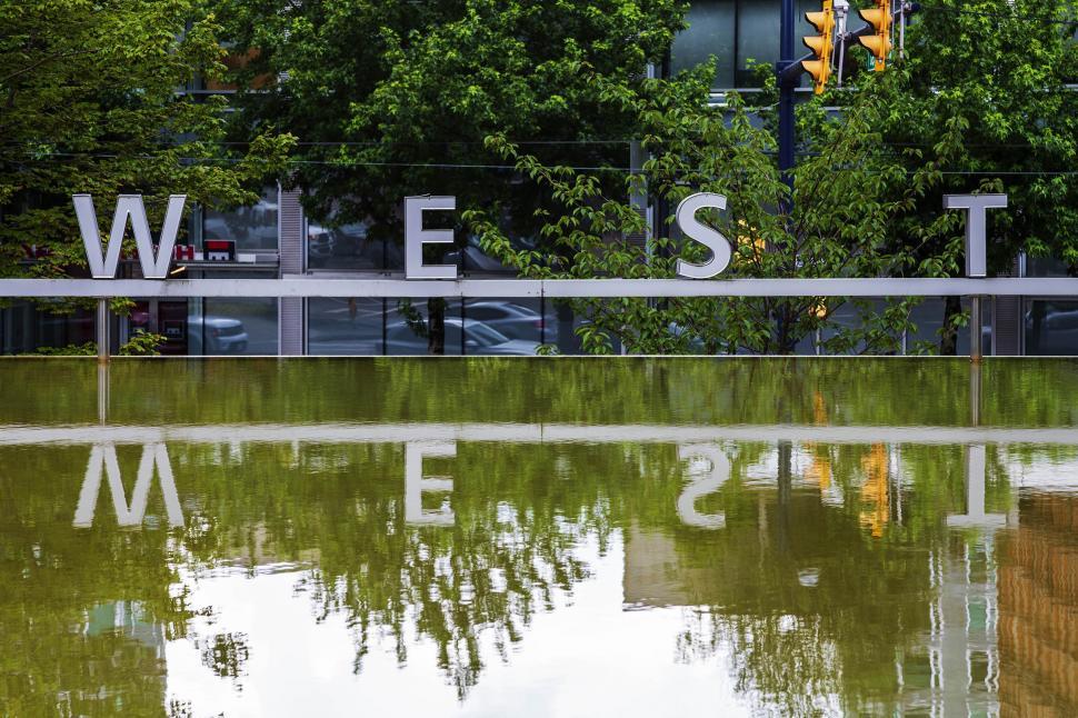 Free Image of West signage 