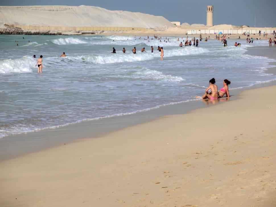 Free Image of Living in Dubai - Beach 