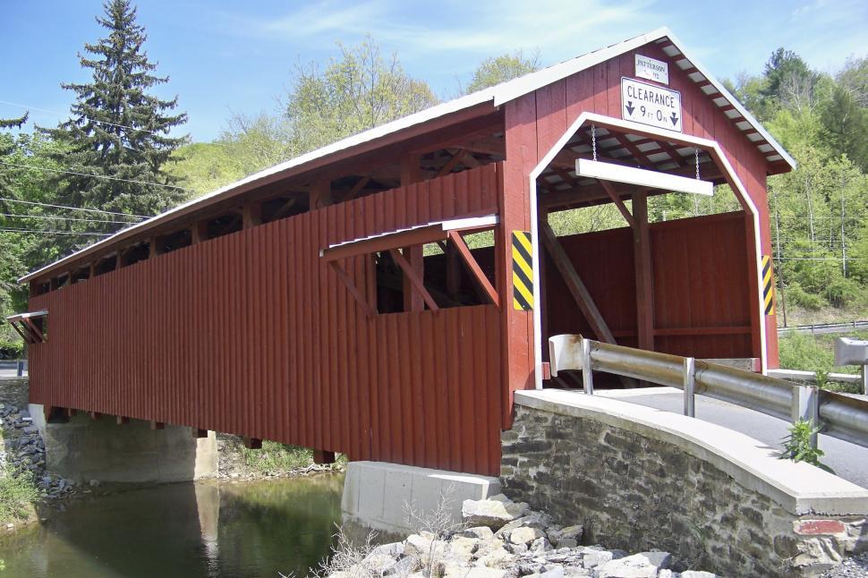 Free Image of Covered Bridge 